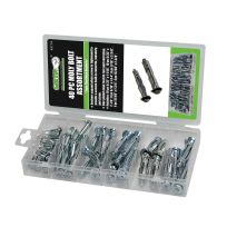 Grip Moly Bolt Assortment, 40-Piece, 43114