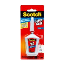 Scotch® Super Glue Liquid in Precision Applicator, AD124, 0.14 OZ