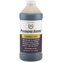 Horse Health Povidone-Iodine Solution 10%, 16001, 32 OZ