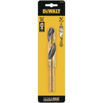 DEWALT Reduced Shank Black Oxide Drill Bit (1/2-In Shank), DW1625, 3/4 IN