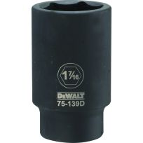DEWALT 6-Point 3/4 Drive Deep Impact Socket, DWMT75139OSP, 1-7/16 IN