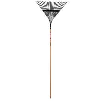 Tru Tough Wood Handle Steel Rake, 22 IN x 48 IN, 30452