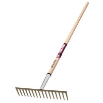 Tru Pro Heavy Duty Level Rake, 16-Tooth, 33126