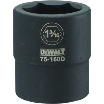 DEWALT 6-Point 3/4 Drive Impact Socket, DWMT75160OSP, 1-3/16 IN