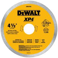 DEWALT Porcelain Tile Blade, 4-1/2 IN, DW4765