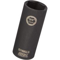 DEWALT 6-Point 1/2 IN Drive Impact Deep Socket, DW22932, 15/16 IN