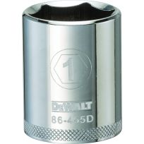 DEWALT 6-Point 1/2 IN Drive Socket, SAE, DWMT86455OSP, 1 IN