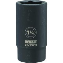 DEWALT 6-Point 3/4 Drive Deep Impact Socket, DWMT75132OSP, 1-1/4 IN