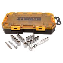 DEWALT 1/4 IN Drive Socket Set, 25-Piece, DWMT73805