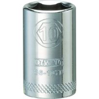 DEWALT 6-Point 1/4 IN Drive Socket, DWMT86107OSP, 10 mm