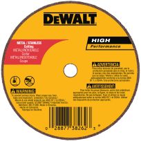 DEWALT A60T Long Life Wheel, 2-1/2 IN x .035 IN x 1/4 IN, DW8701