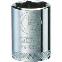 DEWALT 6-Point 1/4 IN Drive Socket, SAE, DWMT86030OSP, 1/2 IN