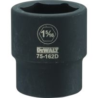 DEWALT 6-Point 3/4 Drive Standard Impact Socket, DWMT75162OSP, 1-5/16 IN