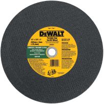 DEWALT High Speed Masonry Cutting Wheel, 14 IN x 1/8 IN x 1 IN, DW8024L