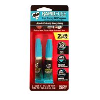 DAP RapidFuse All Purpose Adhesive, 2 - 3 gram Tubes, 7079800158