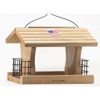 WoodLink Deluxe Cedar Bird Feeder with Suet Cages, 24360