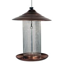 WoodLink Copsun Brushed Copper Sunflower Screen Feeder, 24510