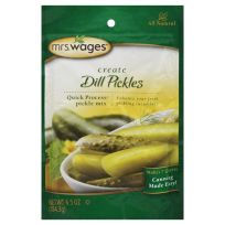 mrs.wages® Quick Process Dill Pickle Mix, W621-J7425, 6.5 OZ