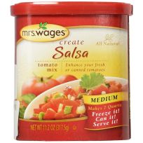 mrs.wages® Medium Tomato Salsa Mix, 7 Quart Canister, W536-W5425, 11.2 OZ