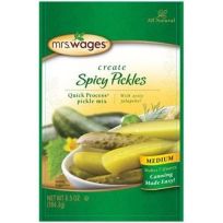 mrs.wages® Medium Spicy Pickle Mix, W658-J7425, 6.5 OZ