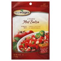 mrs.wages® Hot Salsa Tomato Mix, W573-J7425, 4 OZ