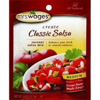 mrs.wages® Classic Salsa Tomato Mix, W579-H6425, 0.8 OZ