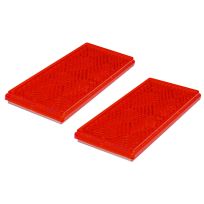 Shoreline Marine Stick-On Trailer Reflector, Red, 76658