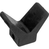 Shoreline Marine Bow Stop Rubber, 2 X 2-Inch, Black, 52315