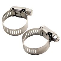 Shoreline Marine Stainless Steel Hose Clamp, 1/4 IN To 5/8 IN, 52132
