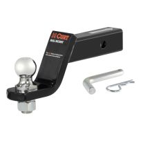 CURT® Loaded Ball Mount with 1-7/8 Inch Ball (2 Inch Shank, 3,500 LB, 4 Inch Drop), 45055