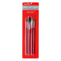 Wooster 5-Piece Hobby & Craft Brush Assortment, F5105