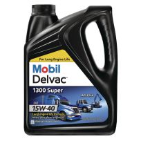 Mobil Delvac™ 1300 Super Motor Oil, 15W-40, 122492, 1 Gallon