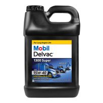 Mobil Delvac™ 1300 Super Motor Oil, 15W-40, 122493, 2.5 Gallon