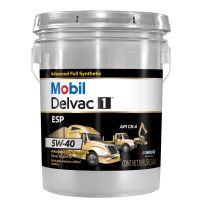 Mobil Delvac™ 1 ESP Motor Full-Synthetic Oil, 5W-40, 122265, 5 Gallon