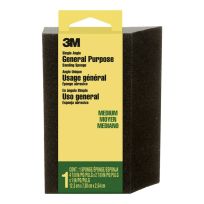 3M™ Sanding Sponge, 4.875 IN x 2.875 IN x 1 IN, Medium Grit, CP-041