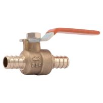 SharkBite Brass Full Port Barb Ball Valve, 1/2 IN, 22461LFA