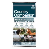 COUNTRY COMPANION® 24/24 Multi-Species Milk Replacer, CC019, 25 LB Bag