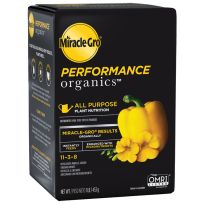 Miracle-Gro® Performance Organics All Purpose Water Soluble Plant Food, MR3003310, 1 LB