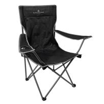BLACK SIERRA EQUIPMENT® Everday Quad Chair, Black, PQACH-002-BLK-BSE