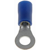 Dorman 16-14 Gauge Ring Terminal, No. 8, Blue, 20-Pack, 85407