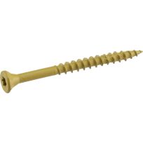 Deck Plus Star Drive Wood & Deck Screws, Tan, 75-Pack, 42591, #8 x 1-5/8 IN