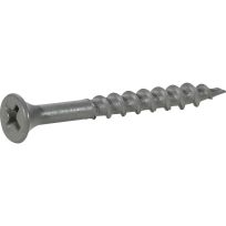 Fas-N-Tite Ceramic Exterior Wood Screws, Phillips Head, 75-Pack, 42603, #8 x 1-5/8 IN