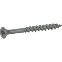 Fas-N-Tite Ceramic Exterior Wood Screws, Phillips Head, 50-Pack, 42604, #8 x 2 IN