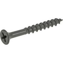 Fas-N-Tite Ceramic Exterior Wood Screws, Phillips Head, 1 LB, 48382, #8 x 1-5/8 IN