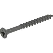 Fas-N-Tite Ceramic Exterior Wood Screws, Phillips Head, 1 LB, 48384, #8 x 2 IN