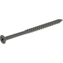 Fas-N-Tite Ceramic Exterior Wood Screws, Phillips Head, 1 LB, 48392, #10 x 3-1/2 IN