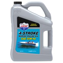 LUCAS® SAE 25W-40 Extreme Duty 4T Marine Engine Oil, 10814, 5 Quart