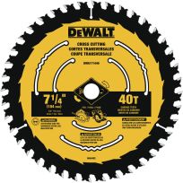 DEWALT Circular Saw Blade, 40T, 7-1/4 IN, DWA171440L