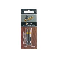 BIG TIMBER® TIN Genuine Torx Power Bits, 2-Pack, T10BP, T10 x 2 IN