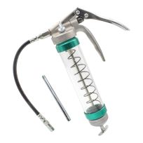 Lubrimatic Ultraview Pistol Grease Gun, Green Barrel, LUBR30721